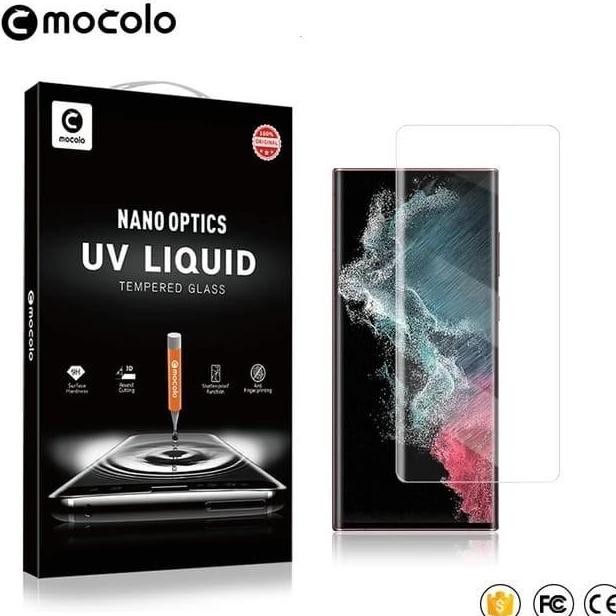 (Expert) VIVO V27 5G Tempered Glass UV Screen Protector Mocolo Original