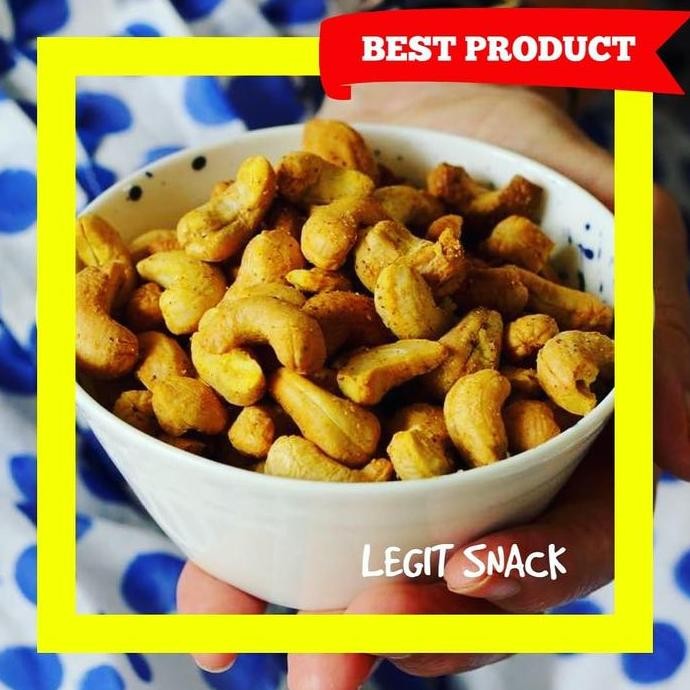 

500Gr KACANG METE ORIGINAL ( MEDE ASIN ) ROASTED / PANGGANG