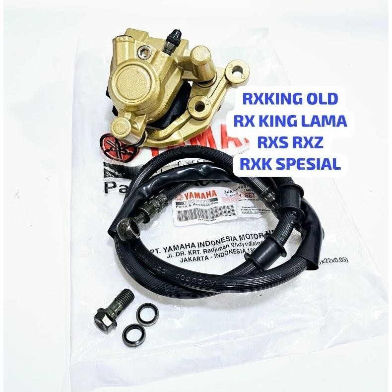 KALIPER CAKRAM PALA BABI DEPAN RXKING OLD RX KING LAMA RXS RXZ RXK SPESIAL RXKING OLD SET SELANG BAU