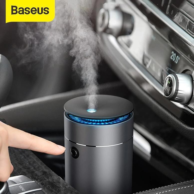 NEW BASEUS ORIGINAL Time Aromatherapy Car Humidifier Aroma Mist Purifier Difuser Diffuser Untuk Mobi