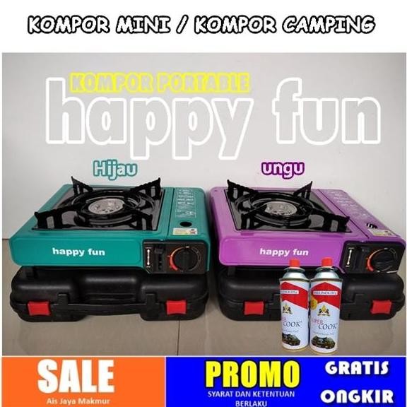 Sale Kompor Portable Happy Fun / Kompor Camping / Kompor Mini