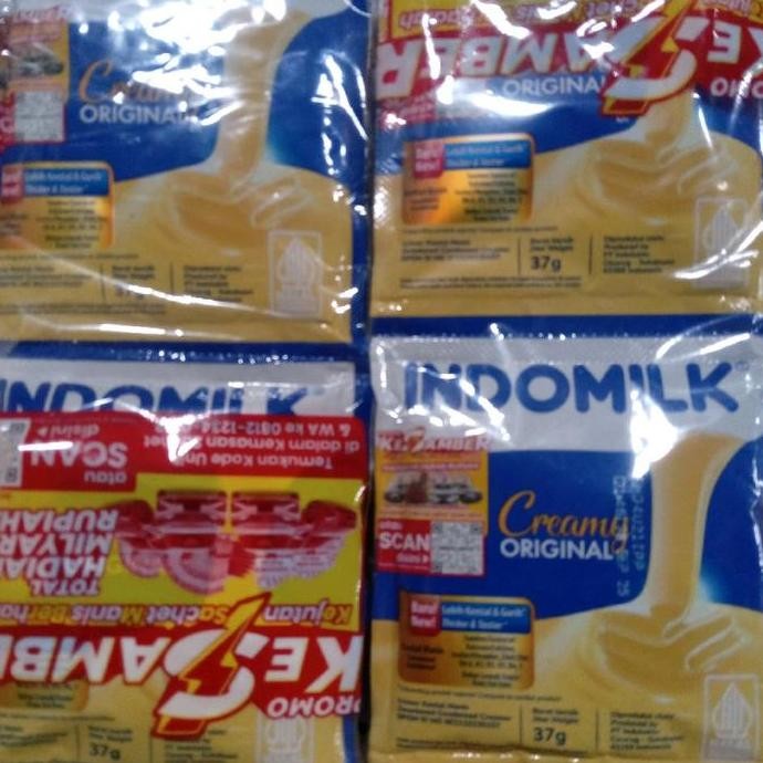 

JH8 4PACK SUSU INDOMILK SACHET 37G Coklat Kue