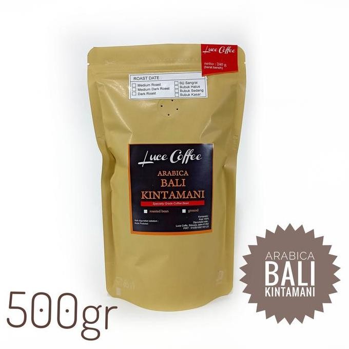 

Kopi Arabica Bali Kintamani 500gr - biji atau bubuk
