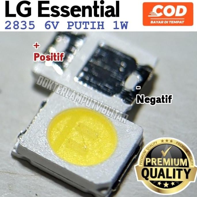[Expert] 100PCS PUTIH LED SMD 6V 150MA LG2835 UNTUK SERVIS LAMPU LED DLL