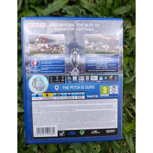 [Expert] ORIGINAL CD KASET PS4 PLAYSTATION PS 4 GAME BOLA PES 2016