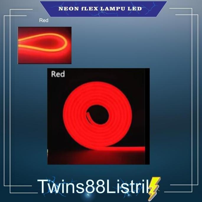 [Expert] Neon Flex Lampu LED 5 Meter DC 12V Selang LED