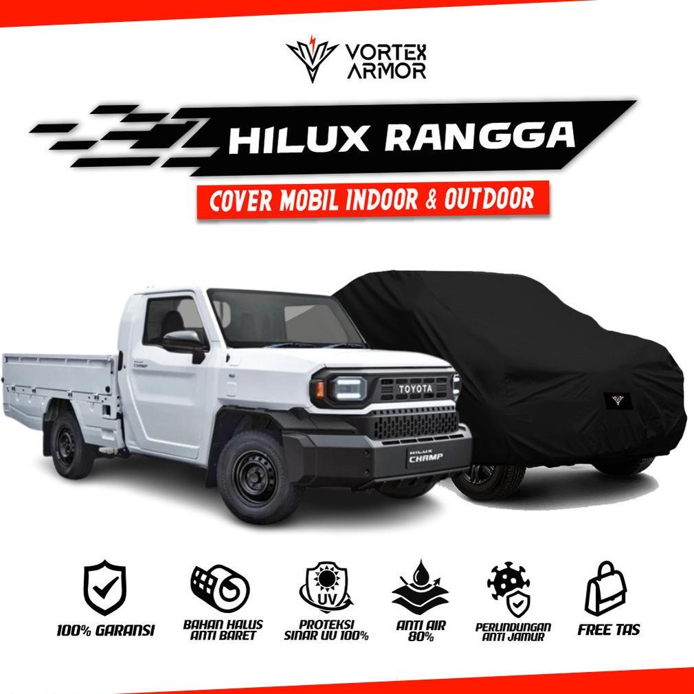 Cover Mobil Hilux Rangga / Sarung Mobil Toyota Hilux Rangga / Selimut Toyota Hilux Rangga AST