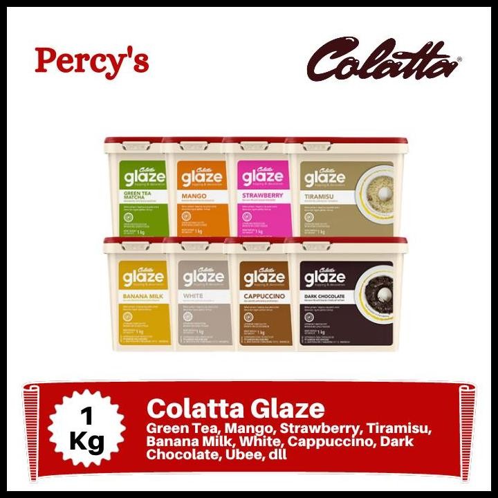 

Terlaris Colatta Glaze 1 Kg (Dark, Strawberry, White, Mango, Dll) Good Quality