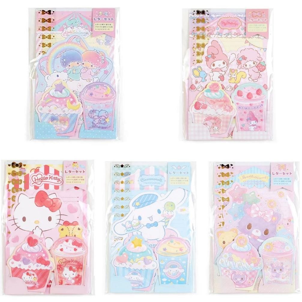 

Surat Menyurat Berbentuk Letter Set Karakter Kartun Sanrio Hello Kitty Cinnamorol Melody Lts Alat Tulis Paper Greeting Amplop Cute Unik Lucu Gift Hadiah DiM