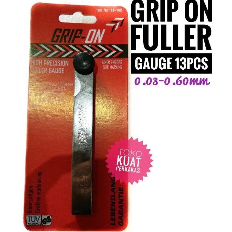 

Fuller Gauge GRIP ON 13pcs 0.03-0.60mm DiM