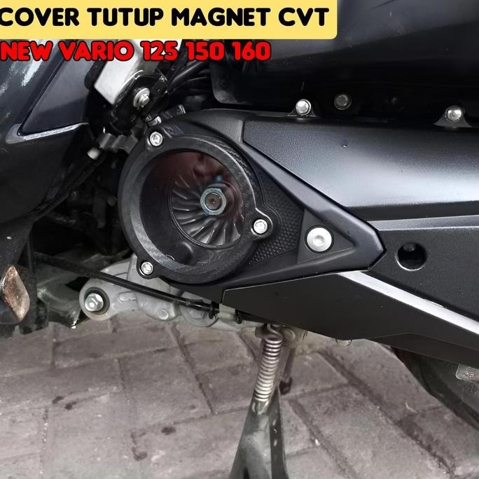 Cover Tutup CVT VARIO 125 150 Transparan Tutup Magnet CVT VARIO 150 TERMURAH
