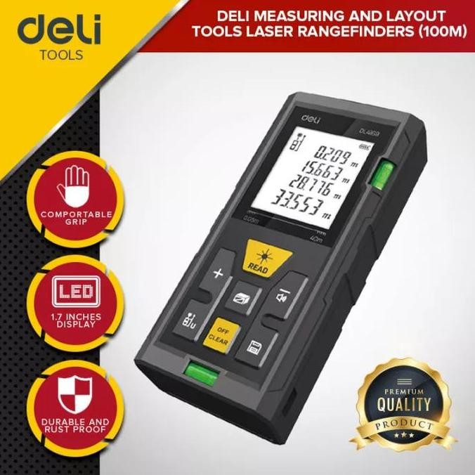 

Sale Deli Laser Rangefinders / Meteran Laser Digital