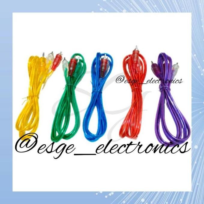 ~~~] KABEL AUDIO 2-1 HP KE SPEAKER ORIGINAL MITOYOURI KABEL RCA MINI STEREO