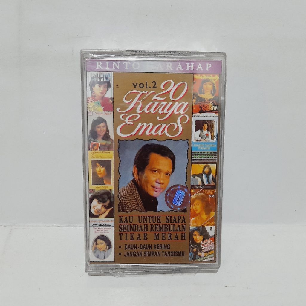 Kaset 20 Karya Emas Rinto Harahap Vol. 2 - Tikar Merah Kau Untuk Siapa (Segel)