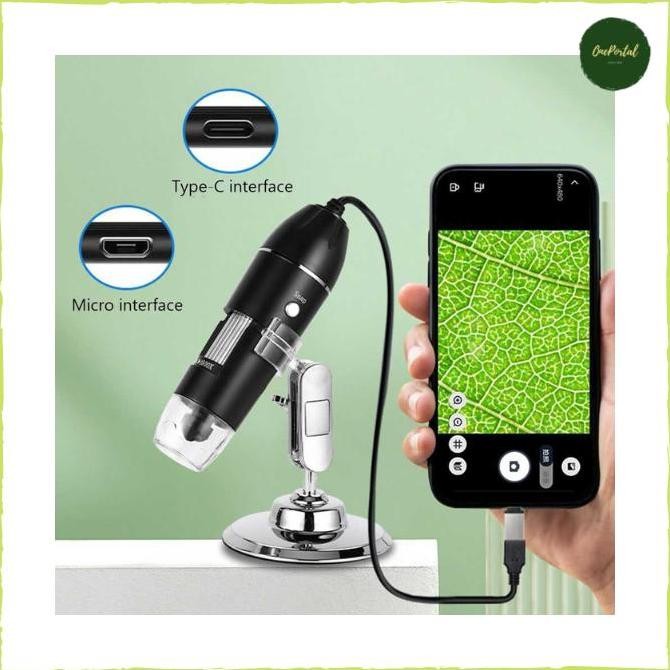 

Sale Mikroskop Digital Portable 1600X Magnification Microscope Led Light