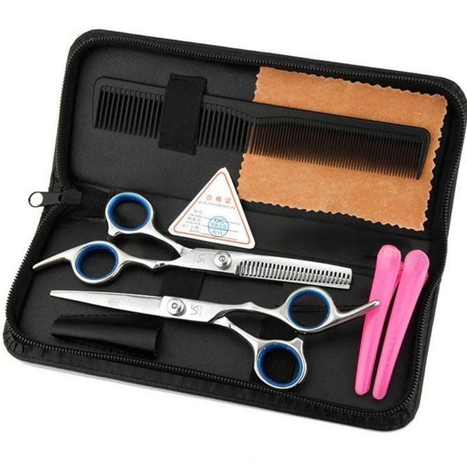Peralatan Set Gunting Rambut Salon Alat Cukur Rambut Barbershop