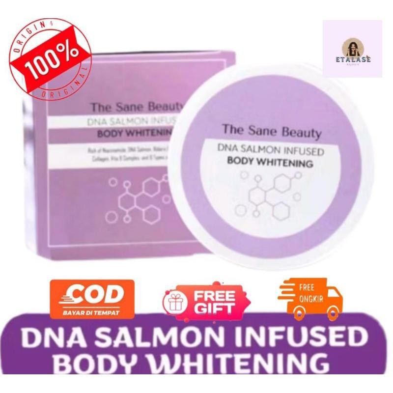Ready Stock The Sane Beauty Wiith Dna Salmon Infus Body Whitening Terbaru Best Quality 100% Original