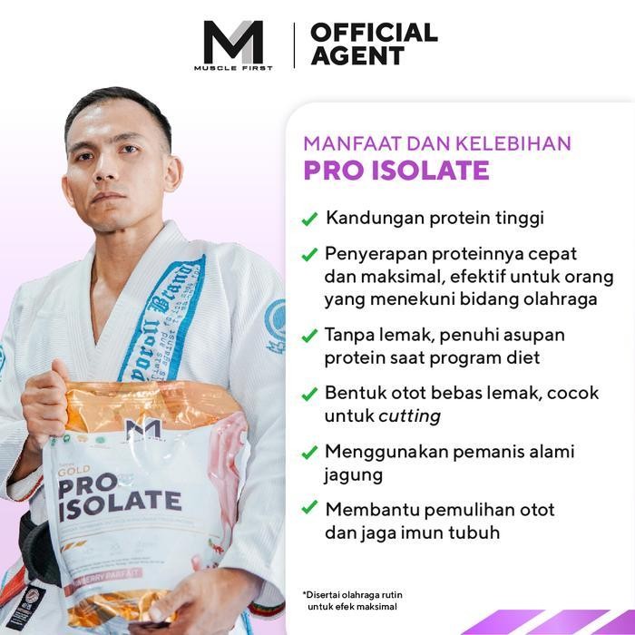 Muscle First M1 Pro Isolate 5Lbs Gold Series Susu Whey Protein Isolate