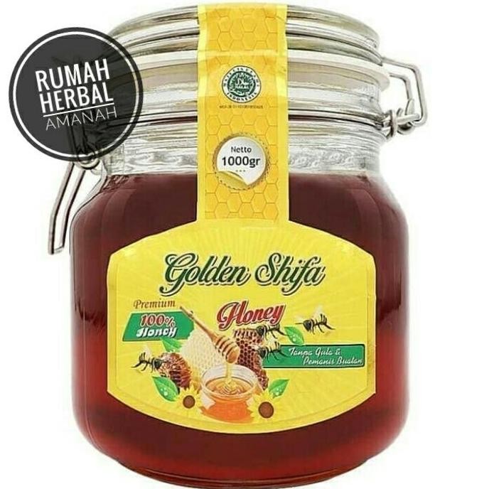 

NEW Madu Golden Shifa Syifa Honey 1 Kg Asli Original READY