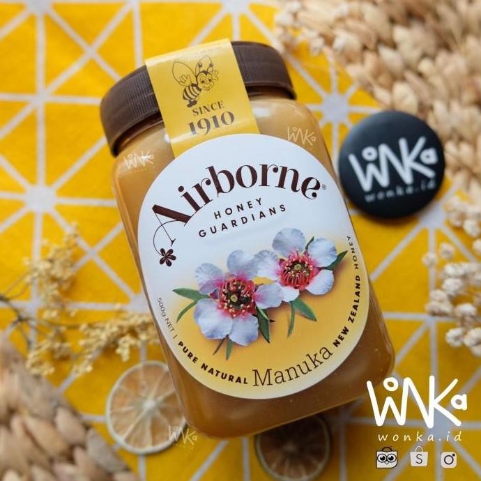 

NEW Airborne - Madu Manuka 500gr - New Zealand Honey - Antibiotik Alami READY