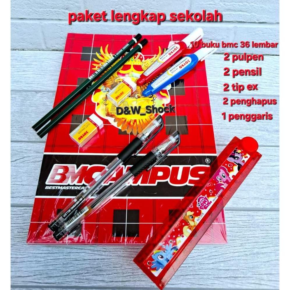 

PROMO paket lengkap buku #perlengkapan sekolah 1paket
