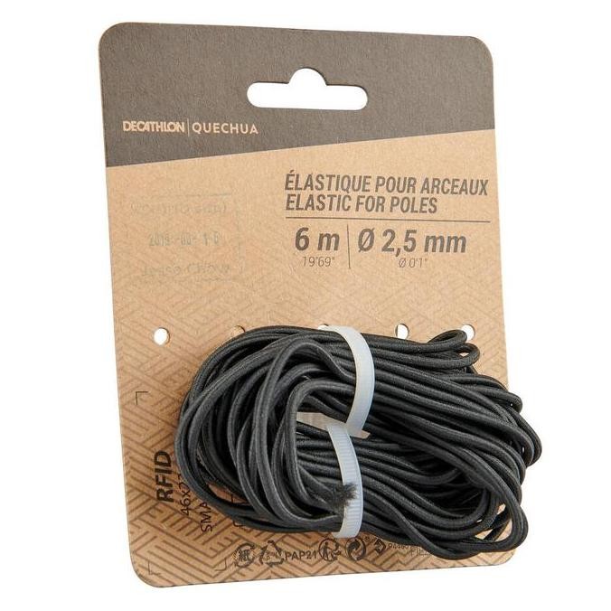 Promo Decathlon Quechua Tali Elastis Suku Cadang Untuk Frame Tenda - 6 Meter - 1163607