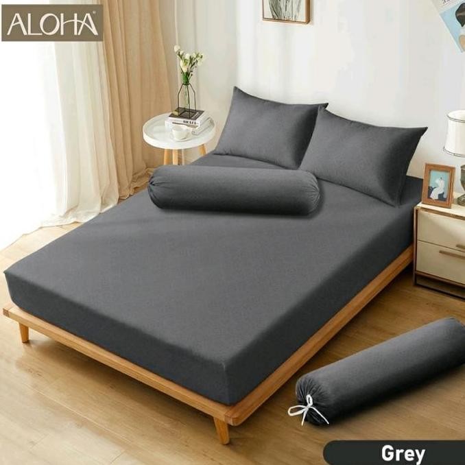 Sprei aloha 180x200 polos Jacquard embos/ sprei aloha polos embos