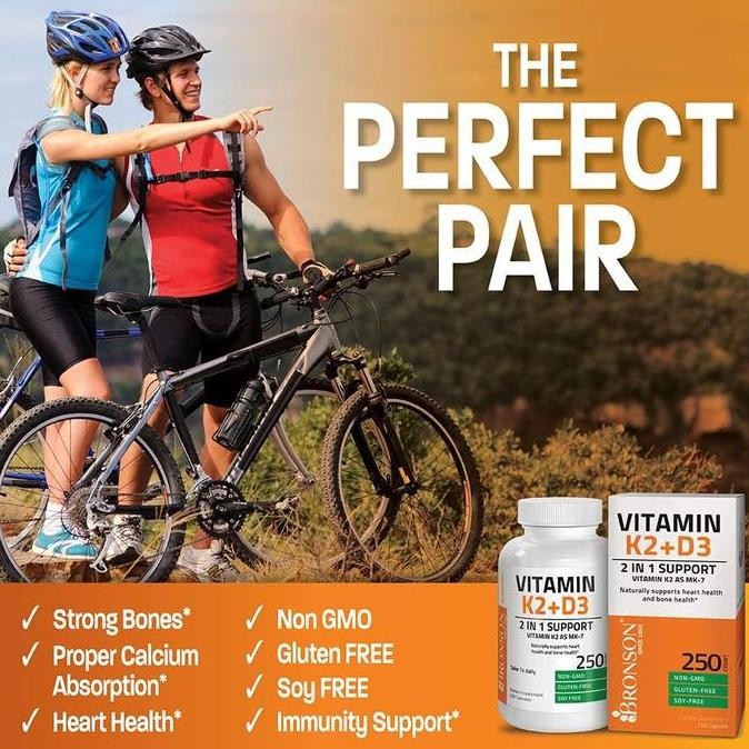 Bronson Vitamin D3 K2 Bronson 5000IU / Bronson Extra Strength 10000IU