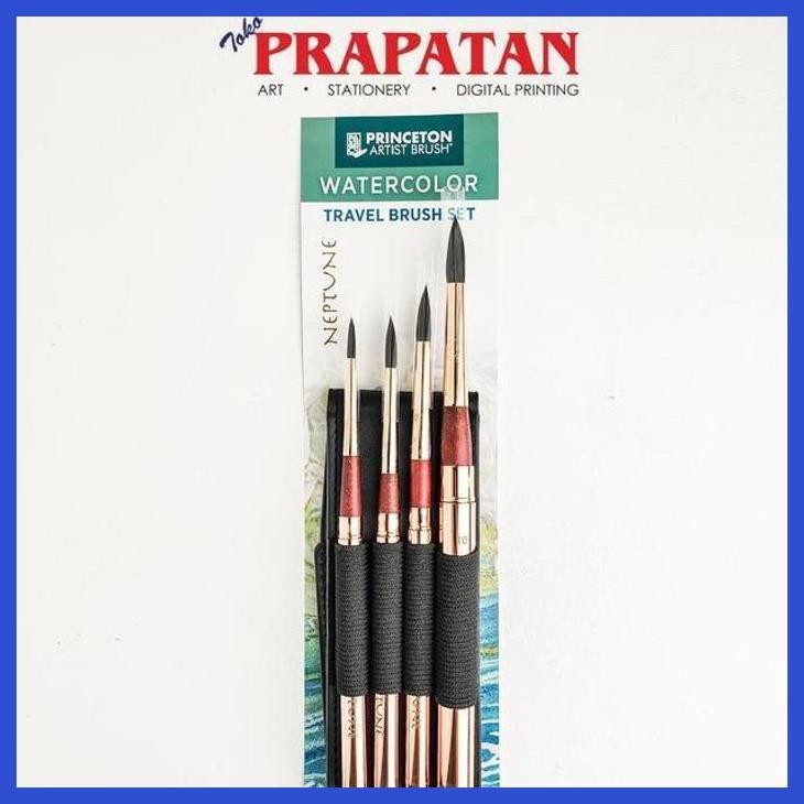 

( SEKOLAH / LUKIS ) DISCOUNT KUAS LUKIS PRINCETON WATERCOLOR TRAVEL BRUSH SET NEPTUNE (SENI / MENGGAMBAR / ART / KERAJINAN ) PRIVASI AMAN