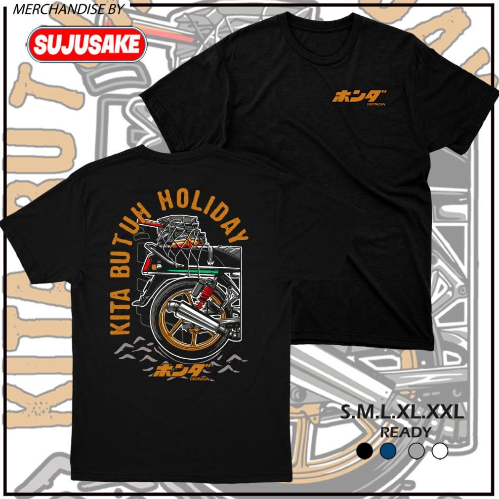 Promo Kaos Motor Honda Gl Kotak Max Gl100 100 200 Classic Distro Original Model Terbaru Kekinian