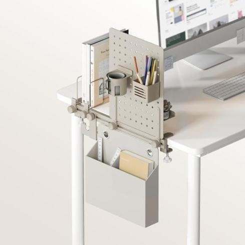 

Rak Papan Meja Single Rail Modular Deskmount Pegboard DIY OXIMUS GPD04 KS88
