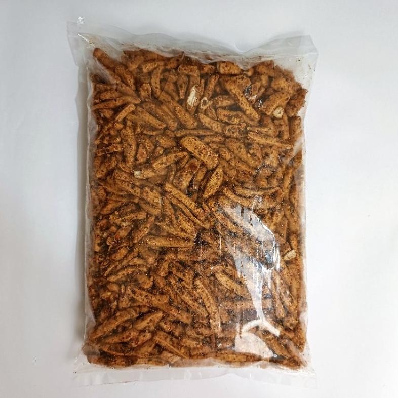 

_Kecil_ Basreng 1Kg Pedas Daun Jeruk Ori Daun Jeruk Baso Goreng Stik Bas-12