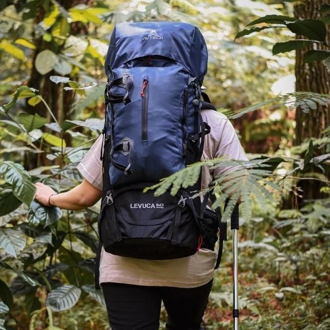 Avtech - Tas Ransel Carrier Gunung Backpack Hiking Camping Outdoor Travel 60 Liter - Levuca 60