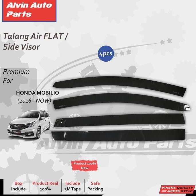 Talang Air  Mobilio/ Side Visor Mobilio Flat / Accessories Honda Mobilio Flat Premium