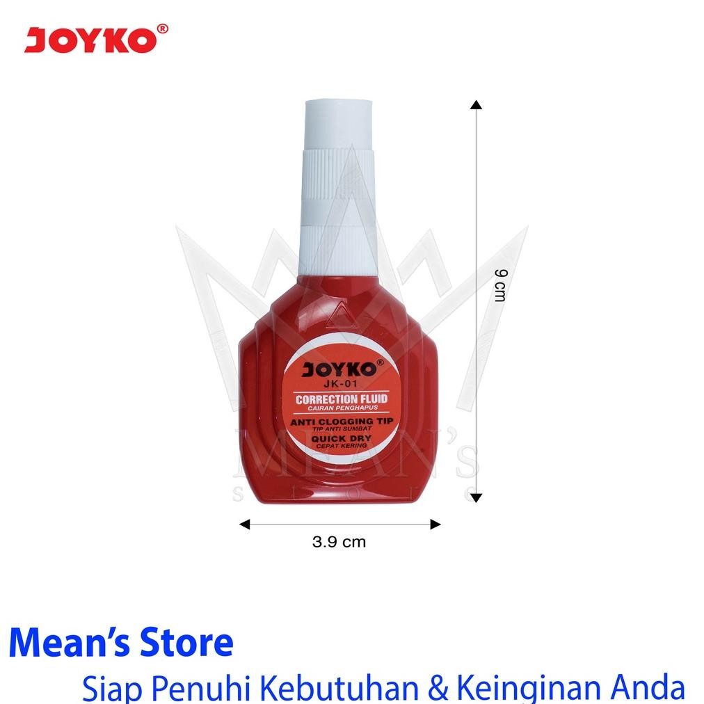 

Correction Fluid Joyko JK-01 Cair / Tip-Ex Cair Joyko JK 01 / Lusinan