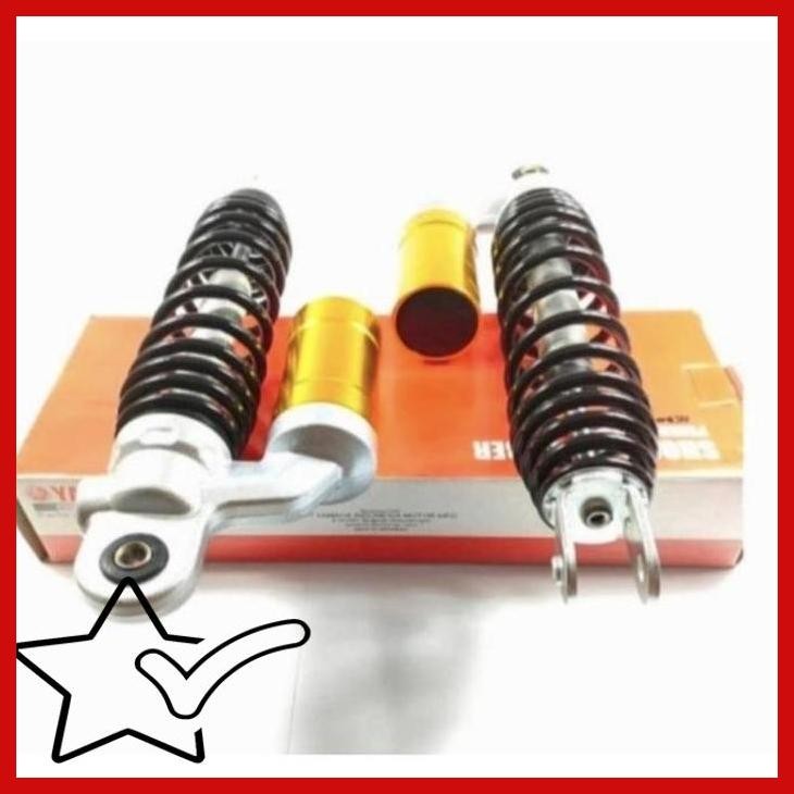 [SPB] SHOCK BREAKER SHOCK BELAKANG AEROX 155 TABUNG YAMAHA ORI SET 2PCS