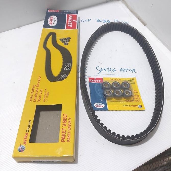 Van Belt V-Belt V Belt Set + Roller YH-E76PA-ARX-1200 Aerox 155 Aspira PROMO