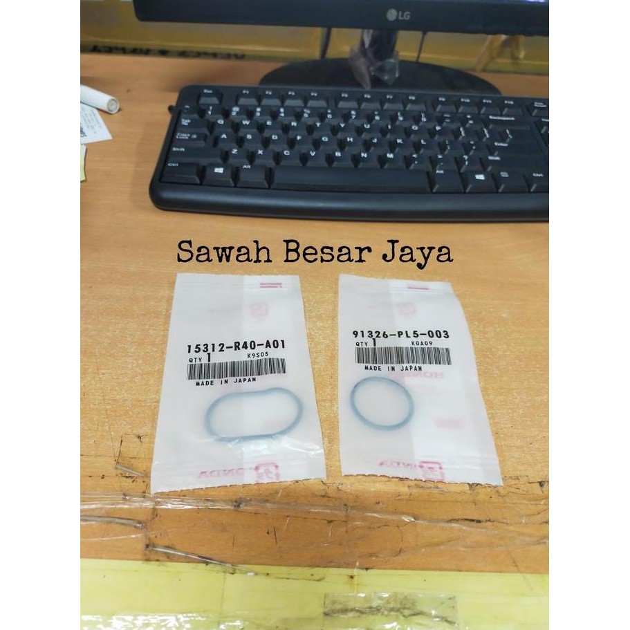 Seal Sil O-Ring Oring Karet Rumah Oil Oli Filter Honda Crv Cr-V Rm Gen4 2.4 Cc 2013 2014 2015 2016 2