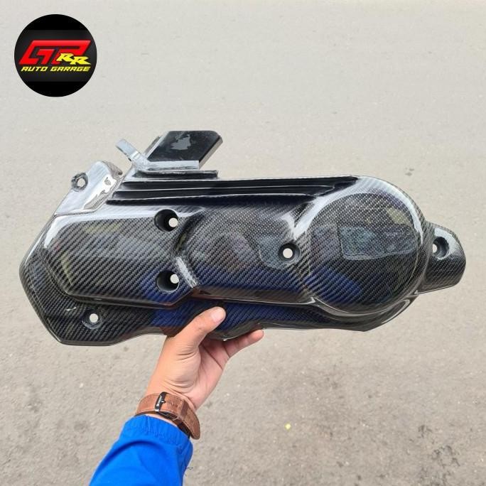 Cover CVT Mesin Carbon Kevlar Yamaha New Nmax 2020 MURAH