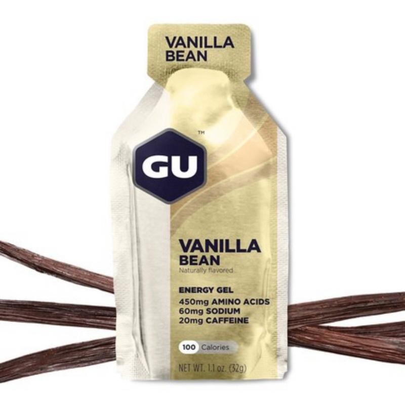 

Gu Energy Gel Caffein Vanilla Bean Suplemen Sepeda Lari Renang