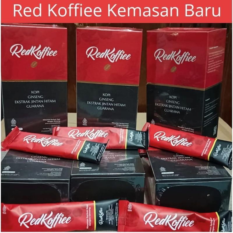 

Kopi Merah Original Red Koffiee Herbal 1 Box Isi 10 Sachet New Best Quality 100% Original