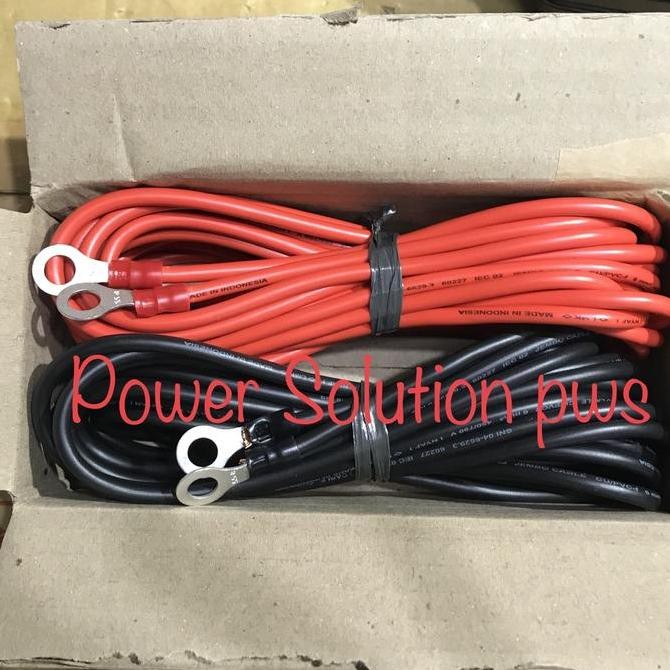 Jumper Kabel Aki 5 meter 6mm Ring O