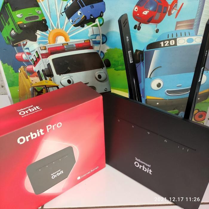 Cn Antena Modem Orbit Pro Router Hkm 281 Hitam 38Dbi Mimo Fullband 4G Lte