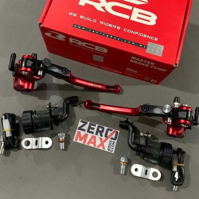 Master Rem Set RCB Racing Boy S1 14mm PCX 160 Vario 160 ABS Merah