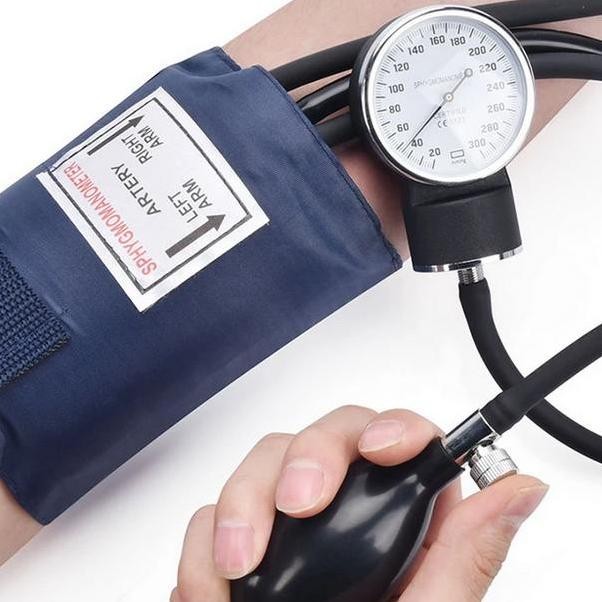 Aneroid Tensi Jarum Stetoskop L Alat Ukur Tekanan Darah Manual Sphygmomanometer Pengukur Tekanan Dar