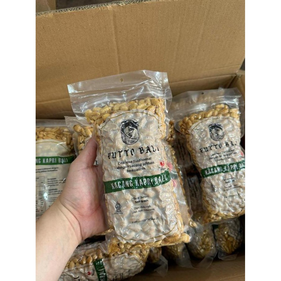 

500Gr Kacang Bali / Kacang Kapri Putto Bali Vakum