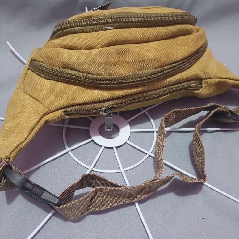 Berkualitas Tas Pinggang Pria Tas Kanvas Pria Premium Tas Pinggang Import Berkualitas