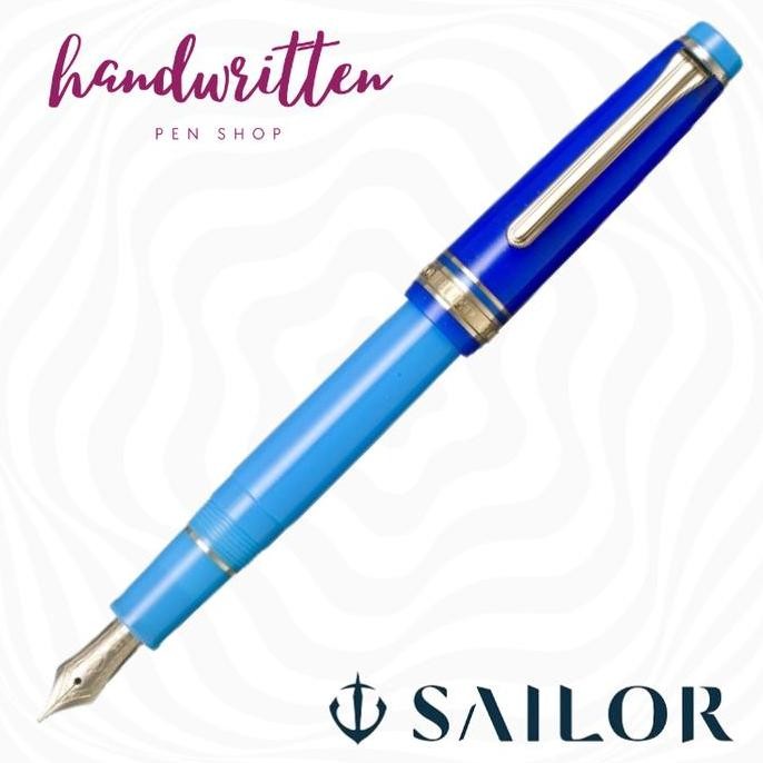 

Sailor Professional Gear Blue Quasar Le Fountain Pen Co