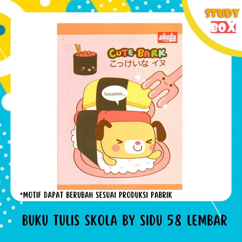 

Promo Sidu Buku Tulis Skola By Sidu 58 Lembar (Pak) Promo