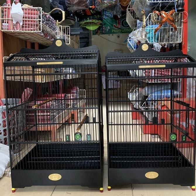 SANGKAR KANDANG KOTAK BNR BLACK DOFF NO 1
